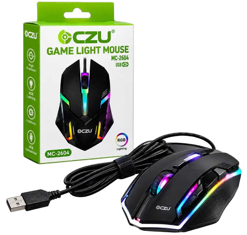 Mouse Cable Gamer 2604