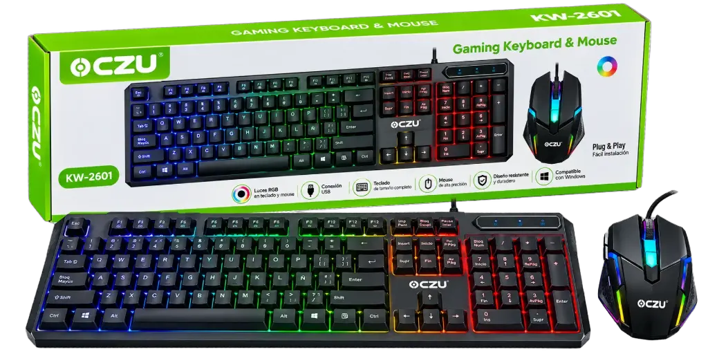 Combo teclado & mause Gamer