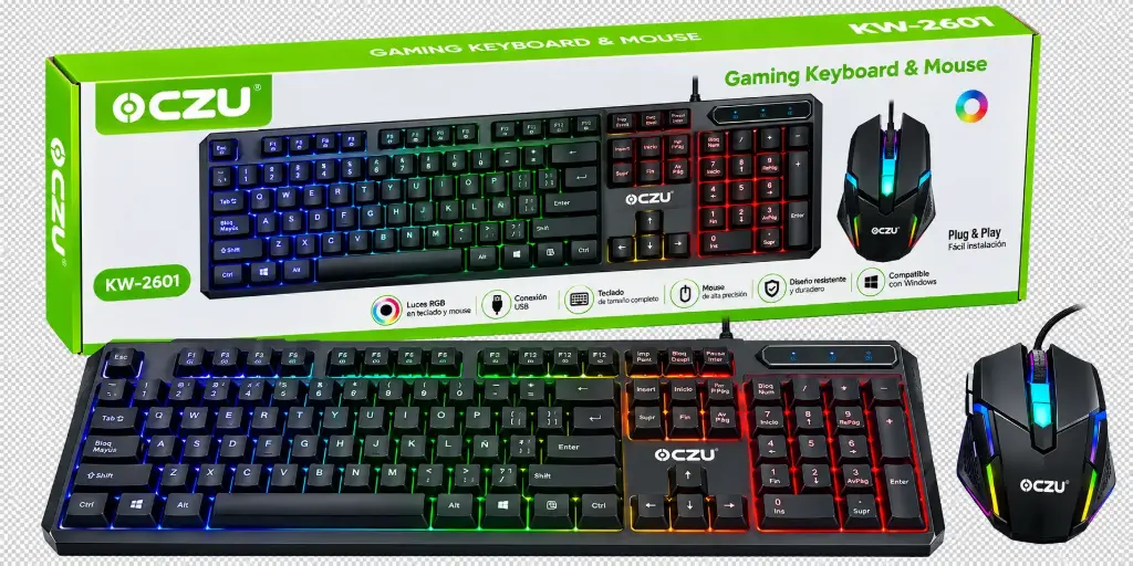 Combo teclado & mause Gamer