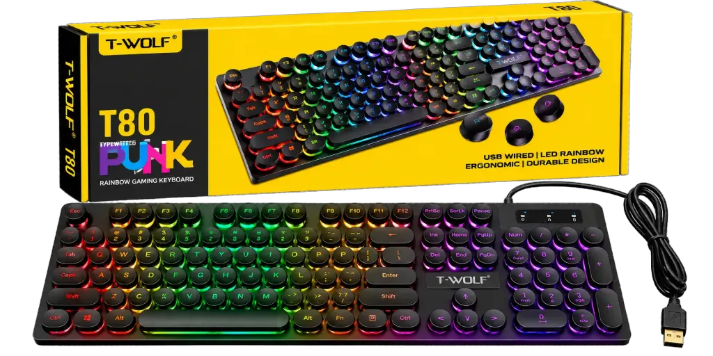 Teclado gamer t80