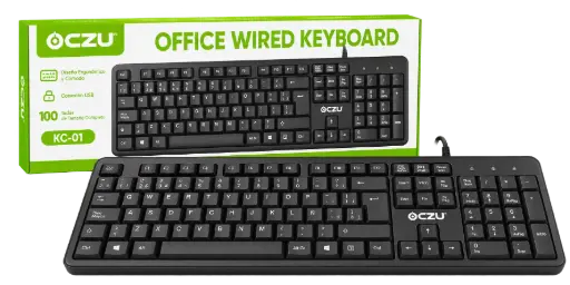 Teclado de cable -01