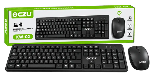 Combo teclado & mause inalambrico -02